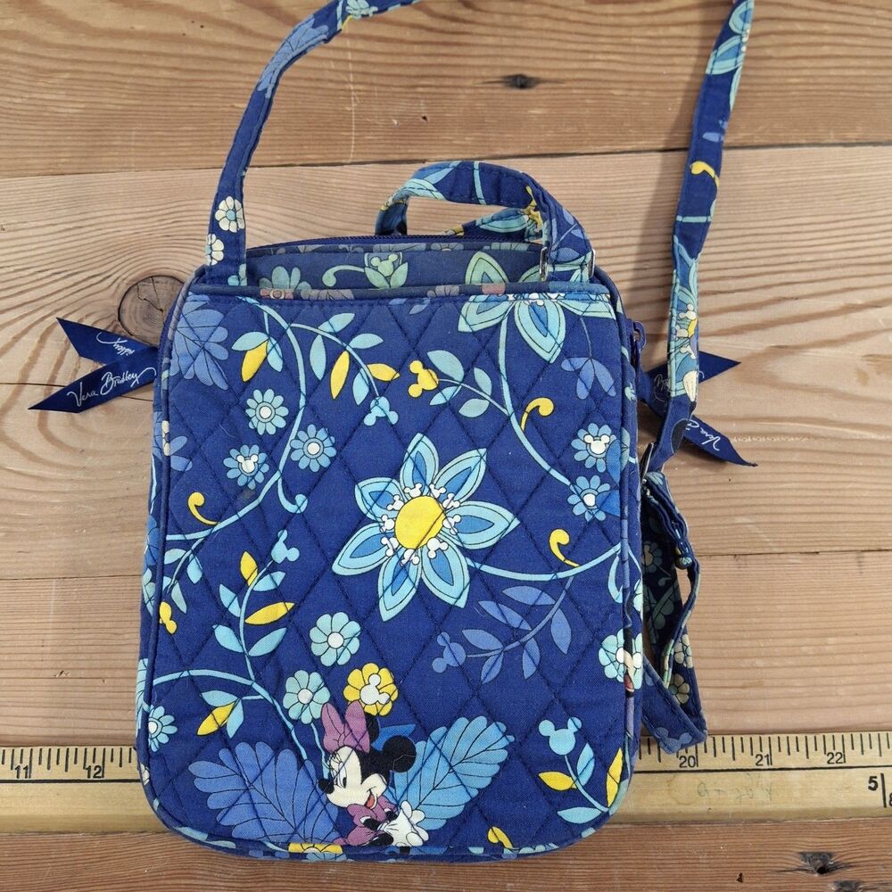 Disney Parks Vera Bradley Crossbody Bag Mickey And Minnie Mouse - Picture 2 of 5